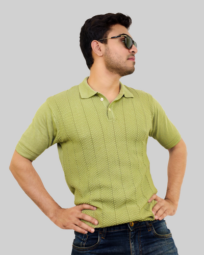 Belgian club's Knitted Polo T Shirt