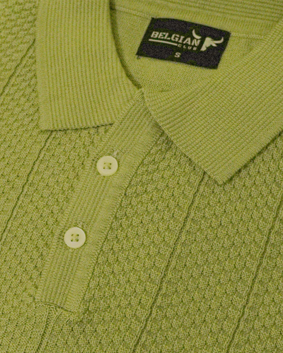 Belgian club's Knitted Polo T Shirt