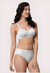 Casual Chic Cotton Bra Panty Set