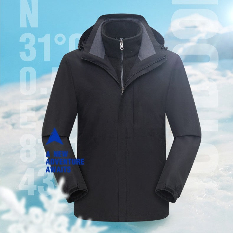 Three-in-one Outdoor Shell Jacket