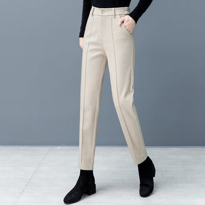Autumn And Winter New All-matching Straight Casual Tappered Pants