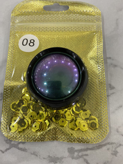 Optical Chameleon Light Change Eyeshadow Diamond Shine Eyeshadow Highlight Eyeshadow