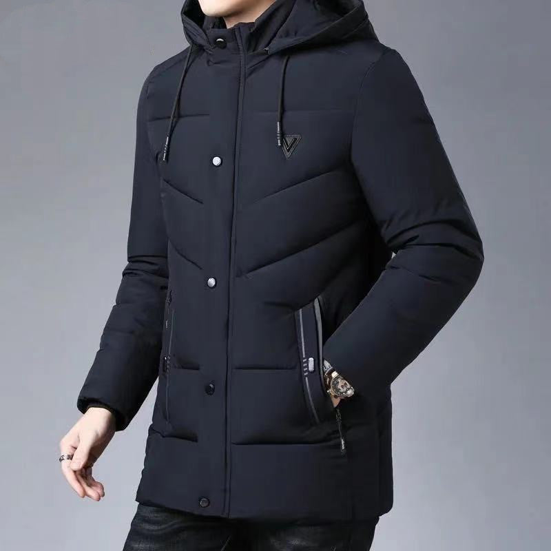 Middle-aged And Elderly Down Cotton-padded Coat