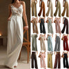 Women's Casual Loose Straight Business Commute Wide Leg Pants
