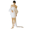 Small Light Wedding Dress Short Super Fairy