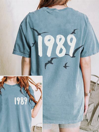 Digital Printing Casual Trend Casual T-shirt