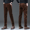 Corduroy Casual Slim-fitting Straight Pants