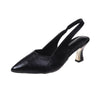 Closed Toe Sandals Women's Stiletto Heel Korean Style Simple