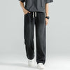 Men's Teen Trend All-match Loose Drawstring Straight-leg Pants