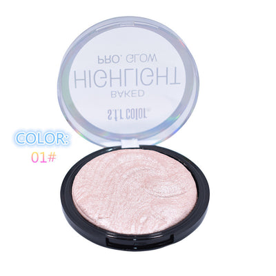 Ladies Highlighting Powder Contouring Natural Nude Makeup