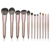 Grape Brown Fiber Hair Loose Powder Makeup Tools