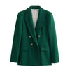 Women's Long-sleeved Lapel Casual Slim-fit Suit Jacket